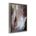 thumbnail image 2 of Stupell Industries Modern Exhale Expressive Abstract Brown Floating Frame Canvas Art, 17 x 21, by Amanda Hilburn, 2 of 8