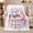 Faith Fight, variant on Stronger Than Storm Breast Cancer Awareness Motivational, Cozy Typography Art Scene, Warm Flannel Blanket for Living Room and Reading Nook, Art Lovers Encouragement Gift, Artistic Home Decor