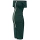 thumbnail image 5 of Señoras mujeres embarazadas color sólido sin mangas fuera del hombro cremallera sexy vestido de verano Adepaton LRWJ114-6, 5 of 8