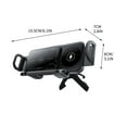 thumbnail image 2 of Smart Phone and Tablet Holder with Auto-Sensing Clamp, 360° Rotation, Fast-Charging Compatibility, Metallic Arms, 2 of 4
