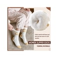 thumbnail image 2 of UVN Fuzzy Sock for Women 6 Pairs Warm Soft Plush Sleep Socks Womens Gifts, Size 5-9, 2 of 4