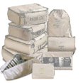 thumbnail image 3 of 26-27 Travel Organizer Set 9-Piece for Luggage Clothes Shoes Storage, 3 of 5