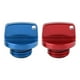 thumbnail image 2 of Tapa del tanque de motocicleta ANGGREK 2 tapones de llenado de aceite aluminio CNC rojo Azul, 2 of 8