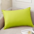 thumbnail image 1 of Waterproof Outdoor Rectangle Pillow Cover | Weather Resistant Cushion Protector | Solid Color Backrest Pillow Cover for Patio, Garden, Pool Furniture, 1 of 9