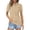 Beige, variant on Plus Size T Shirts for Women Round Neck Relaxed Fit Comfortable for Everyday Wear Ideal for Spring Summer Fall Pairs with Jeans Easy Care Casual Tops for Women Beige,XXXXXXL