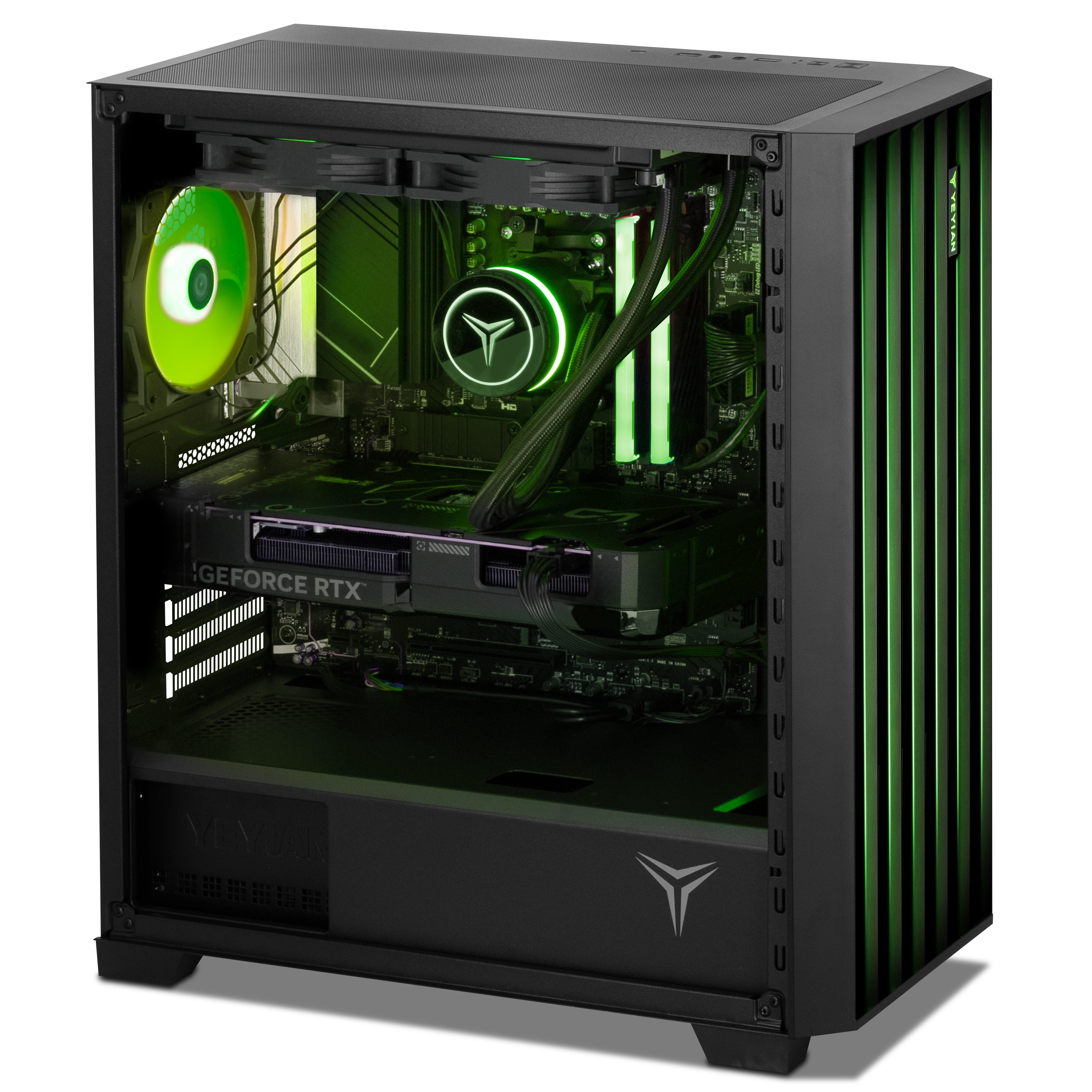 Yeyian Gaming PC Phoenix Mesh 780DC-5701U - Ryzen 7 7800X3D - 32GB DDR5 - RTX 5070 - SKU: YPA-PM780DC-5701U