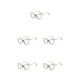 thumbnail image 1 of Gafas de ojo de gato Sonducket marco grande mujer Anti luz azul color Negro claro, 1 of 6