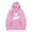 00#Pink3862, variant on Byoo Big Boy's Trendy Hoodie Long Sleeve Astronaut Space Graphic Pullover School Casual Hooded Sweatshirt,White