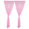 thumbnail image 1 of Cortina de cocina transparente Zulema 200x270cm, 1 of 8