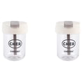 thumbnail image 4 of Inteprter Botella de agua Paja 300ML Taza portátil a prueba de fugas Boca ancha A prueba de polvo Transporte Deportes Fitness Drinkware Blanco Blanco 2Conjunto, 4 of 6