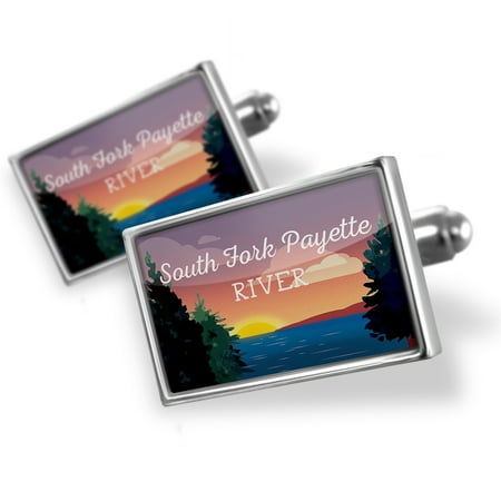 Cufflinks Lake retro design South Fork Payette River - NEONBLOND