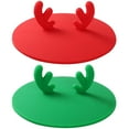 thumbnail image 3 of HONMEET Silicone Mug Lids Set of 2, Sealing Covers for Household Mugs, Practical and Reusable Kitchen Accessories, 3 of 8