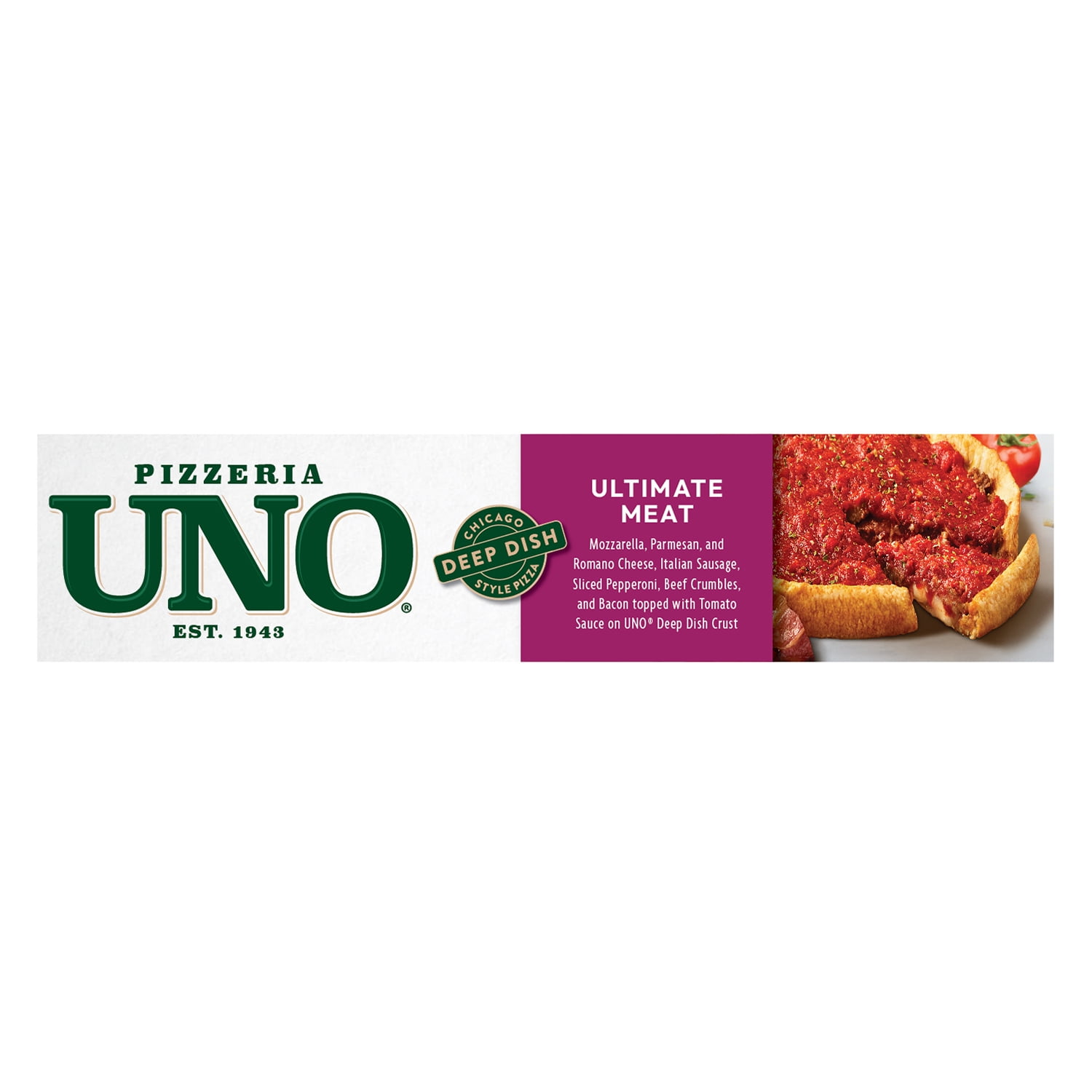 Uno 9in Chicago Style Deep Dish Ultimate Meat Pizza 28.7oz