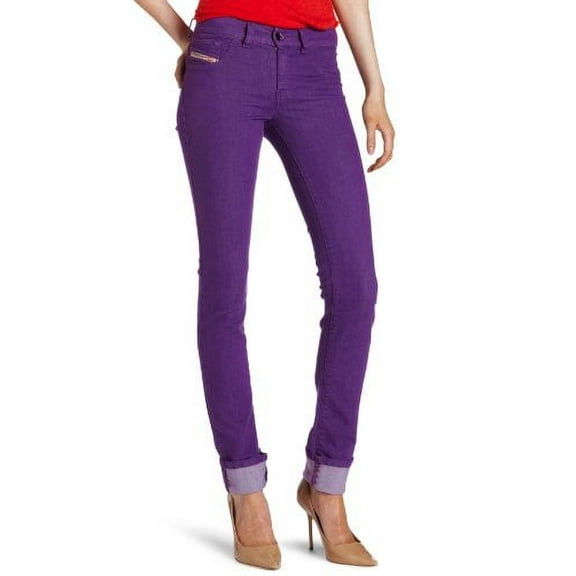 Diesel Women's Livier Super Slim Jegging Purple 26