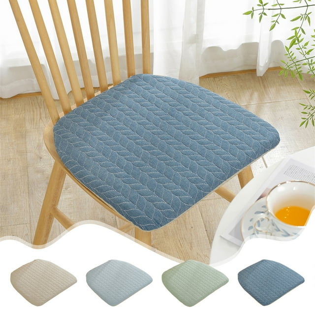 Xihbxyly Cojín de Asiento Suave y Grueso, Antideslizante y Transpirable, Cálido En Invierno y Cómodo En Verano, Ideal para Oficina y Hogar, Fácil de Limpiar, Tamaño 40 X 43 Cm.