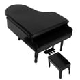 thumbnail image 2 of BRIGHTFUFU Juego de Piano y silla en miniatura, modelo de casa de muñecas, Piano, casa de muñecas, decoración de instrumentos, 1 Juego, 2 of 7