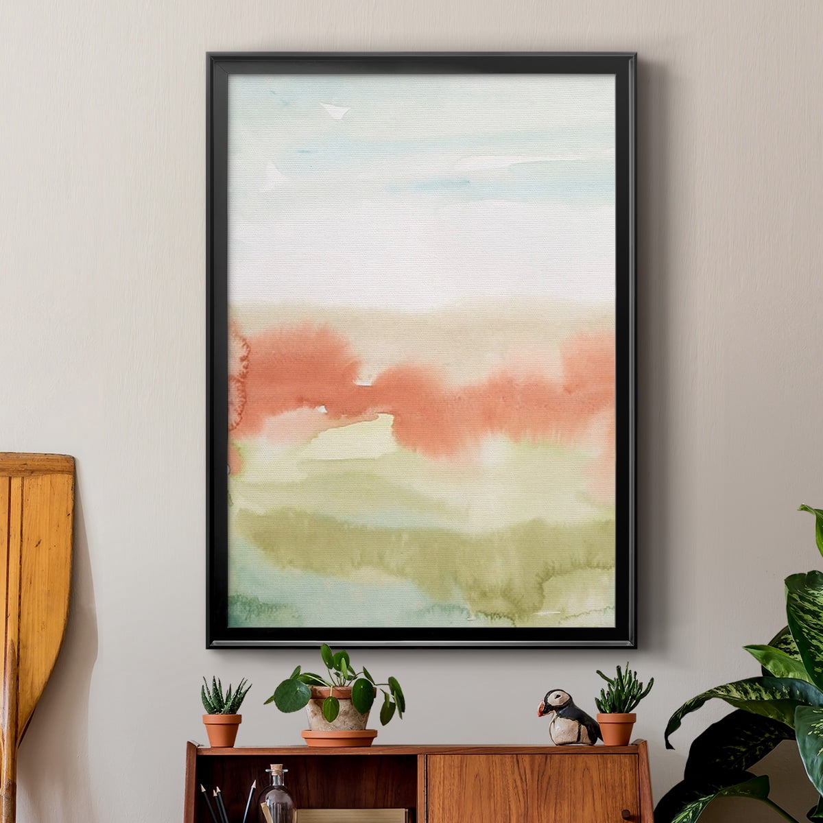 Blushing Sunrise I Premium Framed Print, in Gold, Black, or Silver - Ready to Hang