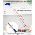 thumbnail image 2 of Plumero de Microfibra Extensible 4 en 1, con Varilla de Extensión, para Ventilador de Techo, Herramienta de Limpieza y Eliminación de Polvo., 2 of 5
