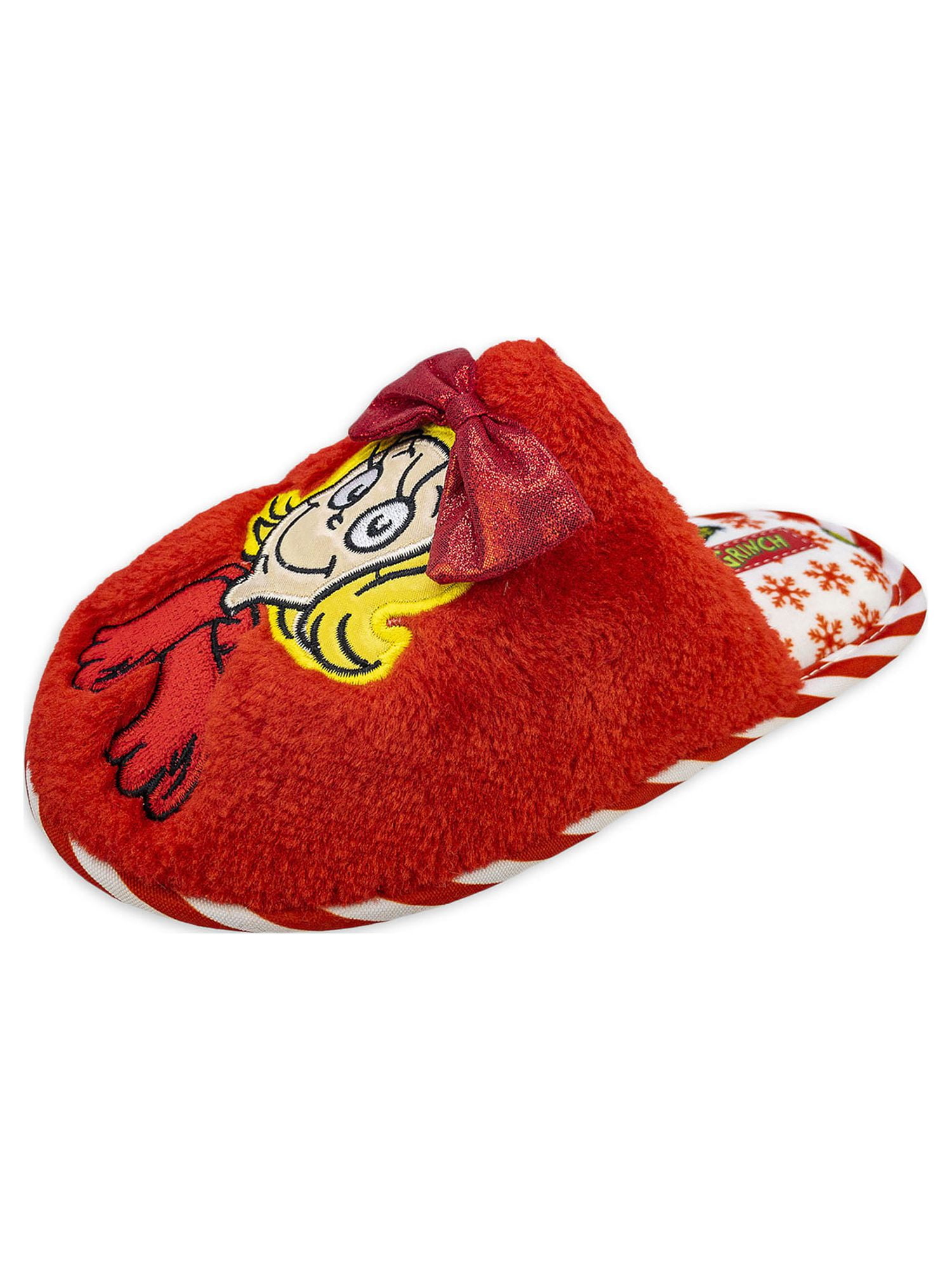 Dr. Seuss Family Grinch Slippers, Sizes Toddler-Adult