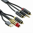 thumbnail image 4 of Audio Cable Digital Optical Coaxial to Analog RCA/3.5mm Audio Converter Adapter for TV to Sound System Stable Connect, 4 of 11