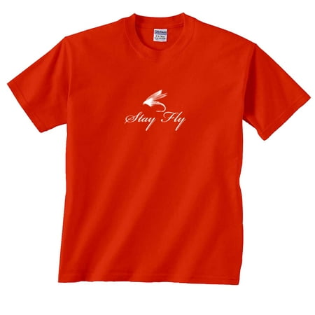 Stay Fly Fishing Lures Standard and Hair T-Shirt