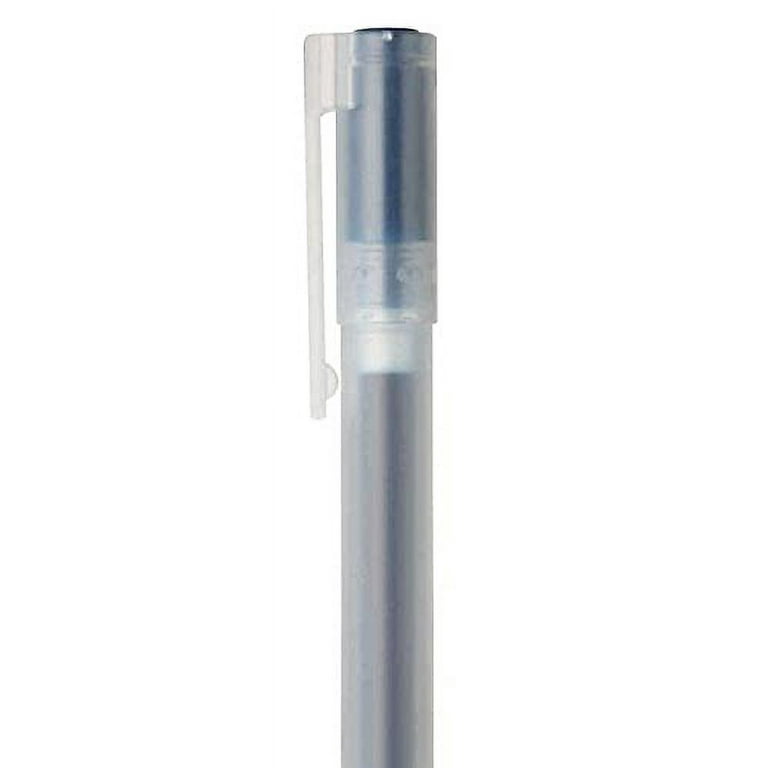 Muji Gel Ink Ballpoint Pen Refills, Black, 0.5mm, Pack of 6 - For Muji Gel  Ink