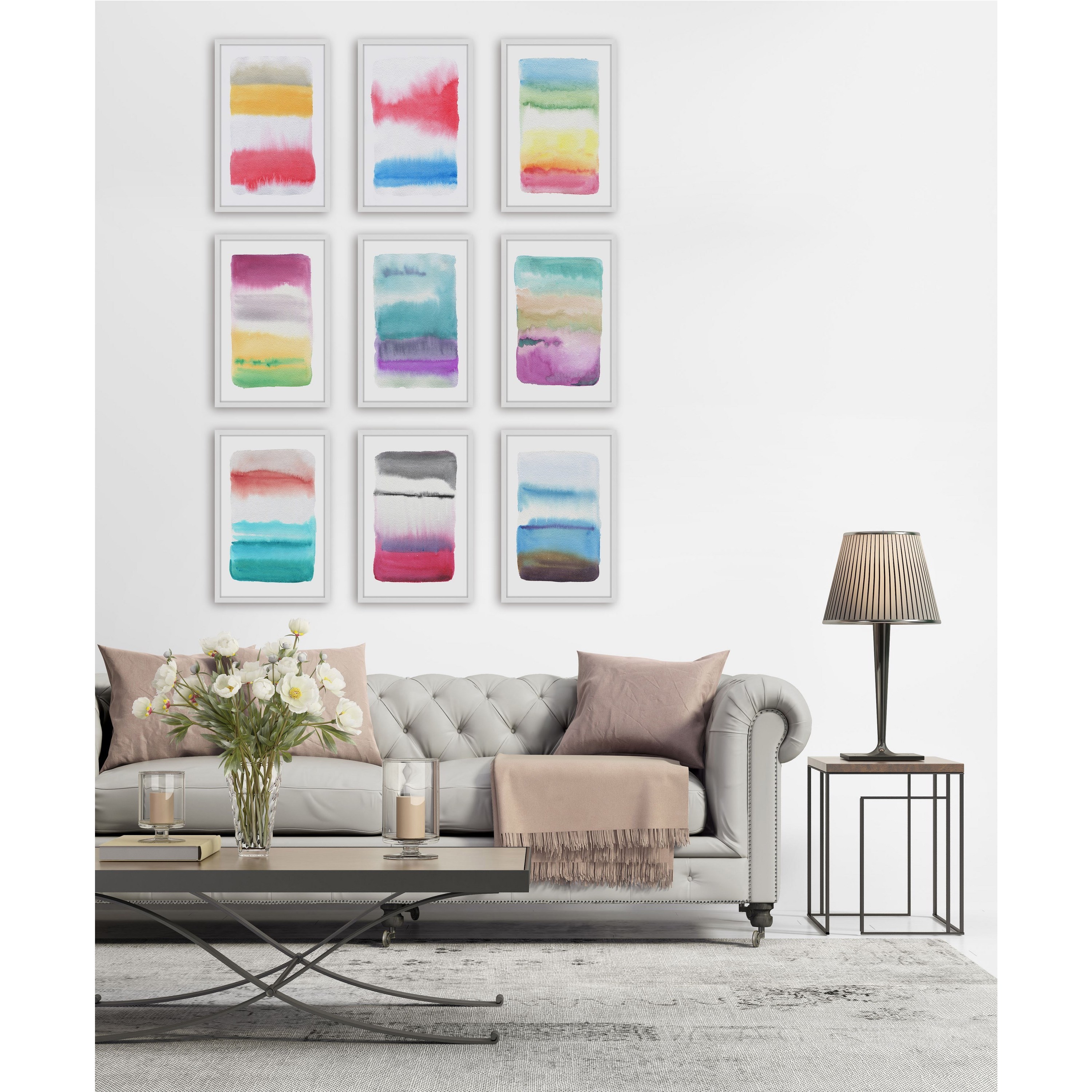 Blended Colors Polyptych
