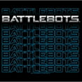 thumbnail image 2 of Men's Battlebots Silver and Blue Logo Stack  Graphic Tee Black X Large, 2 of 5