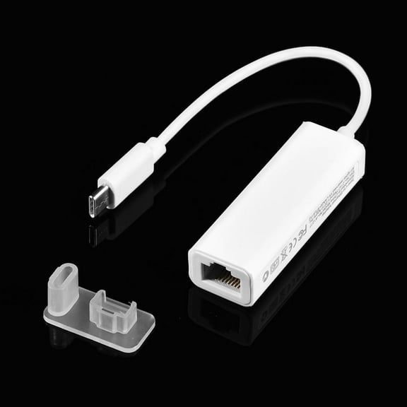 LYUMO USB 3.1 Type-C to RJ45 100Mbps Ethernet LAN Network Adapter Converter for  USB-C Laptop, type-c rj45 adapter, type-c to rj45 converter