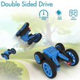 thumbnail image 1 of CARBONLIKE Coche de carreras con control remoto, 2.4ghz Rc Stunt Kids Play Vehicles Flips de doble cara 360rotation Off Road Race Cars con luces LED XianweiShao 8390615791748, 1 of 1