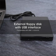 Floppy Disk Reader 3.5 Inch External USB Floppy Disc Drive Portable Compatible