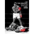 thumbnail image 3 of Impresiones artísticas en lienzo con grafitis en blanco y negro de un campeón de boxeo: imágenes para decoración de paredes de sala de estar, 3 of 5