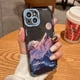 thumbnail image 4 of Funda Retro para iPhone, carcasa suave y transparente a prueba de golpes, con patrón de luna, nubes y cielo al atardecer, para modelos 13, 12, 11 Pro Max, XR, X, XS, 7, 8 Plus, SE2020 y 14, 4 of 4