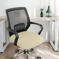 thumbnail image 5 of Elastic Stretch Office Chair Covers Super Fit Polyester Slipcovers for Computer Desk Chairs, Anti-Dust Removable Washable Seat Protector Cover for Home Office Kitchen Dining Furniture, 5 of 6