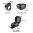 thumbnail image 2 of Bluetooth Scroller Mouse Remote Controls Scrolling Ring,Air Finger Ring Mouse with a Touchpad,Remote Control for Kindle App/Camera/Video Recording,Bluetooth Scroller for iPhone/Android(Black), 2 of 2