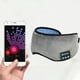 thumbnail image 5 of Máscara de ojos inteligente inalámbrica Bluetooth 5.0 con comunicación musical y sombreado de luz para dormir, color gris, 5 of 14