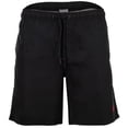 thumbnail image 1 of U.S. POLO ASSN. Men Swim Shorts - Swim Shorts Logo, Swim Trunks, Solid Color Black L (Large), 1 of 4