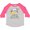 Heather and Hot Pink, variant on I Love my Little Bro to the Moon and Back Cute Sheep Boys or Girls Toddler T-Shirt