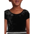 thumbnail image 4 of George Girls Velour Tutu Dress, Sizes 4-16, 4 of 5