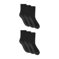 thumbnail image 6 of Hanes Mens Mid-Crew Socks, Max Cushion, Cool Comfort, 6-Pack, Size 6-12, 6 of 6