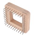 thumbnail image 1 of Handcrafted Wooden Blocking Mini Knitting Board, Wooden Knitting Board Board, Knitting Looms Wooden Square DIY Weaving Tool for Making Mats, Scarves, Hats, Headbands, Shawls, 1 of 7