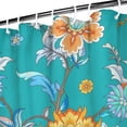 thumbnail image 4 of Classic Decorative Mandala Shower Curtain 84x72 Inches Waterproof Fade-Resistant Fabric - Elegant Boho Chic Pattern with Rust-Proof Grommets for Home & Hotel, 4 of 5