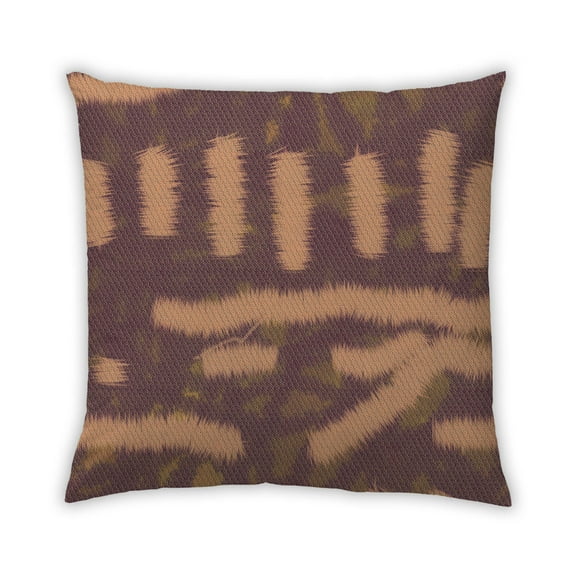 Ahgly Company Outdoor Square Contemporary Throw Pillow, 18 inch by 18 inch