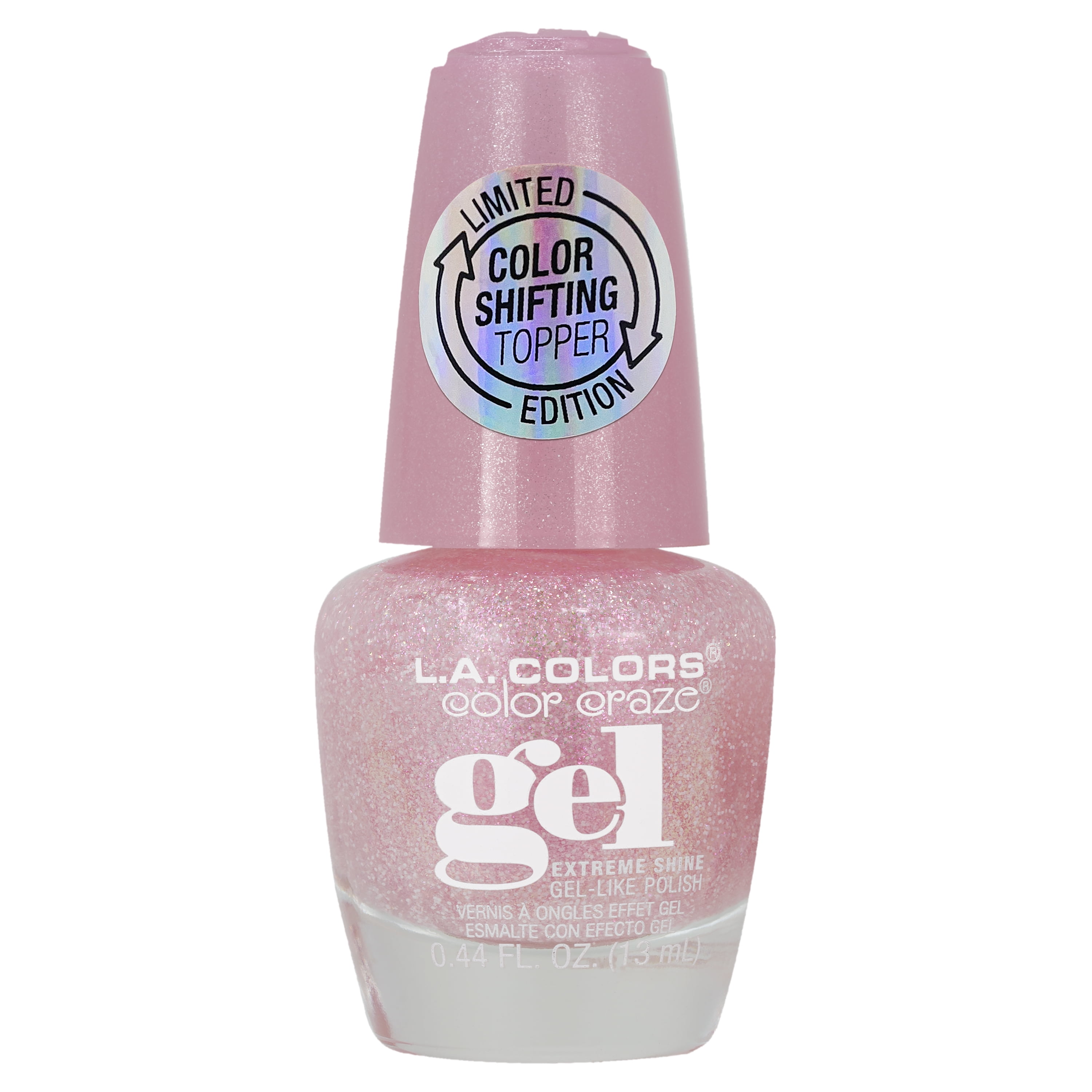 THE SWEETEST ACHE IF I COULD SHINE レア L.A. Colors Nail Polish, Extreme Shine, Gel, CNP742 Sweet Heart