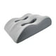 thumbnail image 1 of Almohada ergonómica de soporte para piernas, almohada de elevación de piernas de espuma viscoelástica para piernas, descanso, Gris claro, 1 of 9