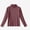 Red, variant on WAVSUF Girls Mock Turtleneck Undershirt, Soft Comfort Long Sleeve Knitted Soft Winter Warm Casual Daily Top 7-8