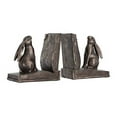 thumbnail image 3 of Woven Paths Rabbit Shaped Resin Bookends, 6", Rustic Bronze, 3 of 5