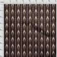 thumbnail image 3 of oneOone Silk Tabby Fabric Stripe & Geometric Ikat Print Fabric BTY 42 Inch Wide, 3 of 4