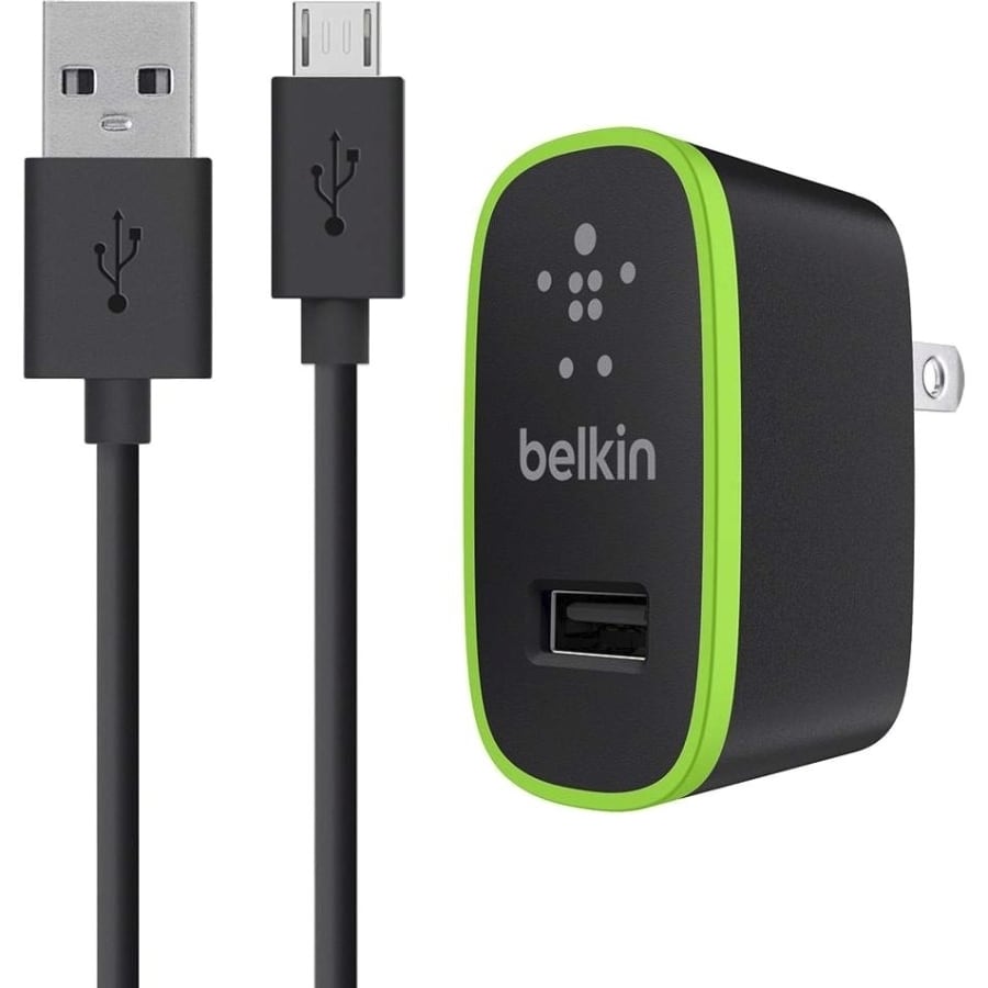 Belkin Universal Home Charger With Micro Usb Chargesync Cable Power Adapter Walmart Com