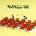 thumbnail image 4 of 30pcs/sheet Durable DIY Sand Table Building Layout Grass Tufts Landscape Wargame Miniature Garden Decor Flower Cluster 6, 4 of 8
